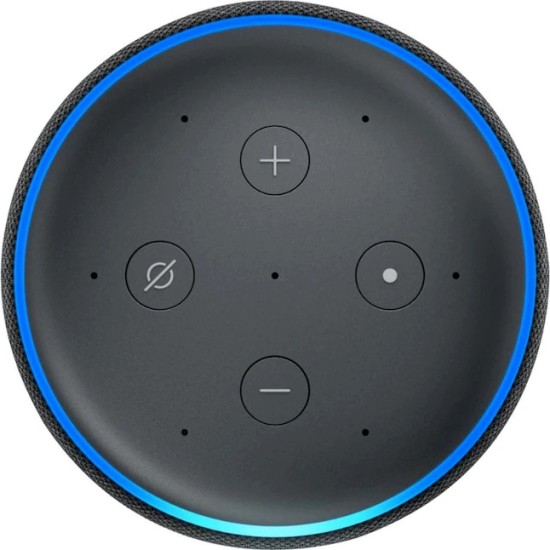 Image showcasing AMAZON ECHO DOT ALEXA 3rd GENERATION FAR-FIELD VOICE CONTROL